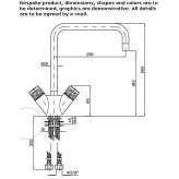 1-hole kitchen faucet Cienega