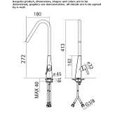 Kitchen faucet with swivel spout Kadnikov