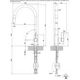 Kitchen faucet with pull-out spout Minfeld