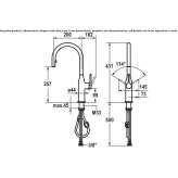 Kitchen faucet with pull-out spout Elexalde