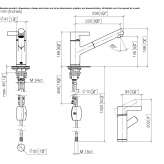 Kitchen faucet with swivel spout Soeke