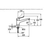 Kitchen faucet with swivel spout Obbicht