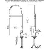 Kitchen faucet with spray Kadnikov