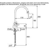 Classic 1-hole kitchen faucet Okemos