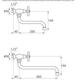 1-hole kitchen faucet for wall mounting Okemos