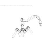 1-hole countertop kitchen faucet Tepehan