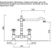 Countertop tap with swivel spout Oronsko