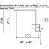 Countertop kitchen faucet made of 316 stainless steel Tavo