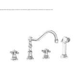 Kitchen faucet with spray Shilla