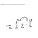 Countertop kitchen faucet with pull-out spout Oulins