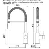 Kitchen faucet with spray Umraniye