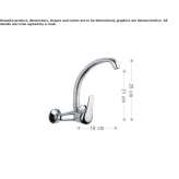 Single-lever kitchen faucet with swivel spout Tomochic