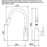 Kitchen faucet with pull-out spout Umraniye
