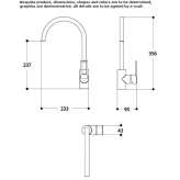 Single-lever kitchen faucet Bech