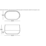 Sofa materiałowa 2-osobowa Parchim