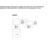 Segmentowa sofa materiałowa Novello