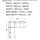Corner sofa Summaga