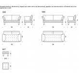 Fabric sofa bed Bandito