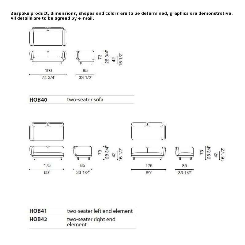 Modułowa sofa Cauffry