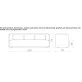 3-seater sofa Trakai