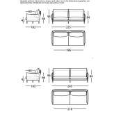 2-seater sofa Trsice
