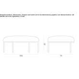 Sectional sofa Andenne