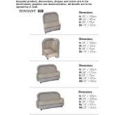 Modular sectional sofa Massama