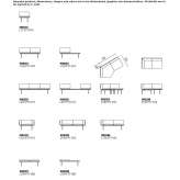 Modular sectional sofa Aubange