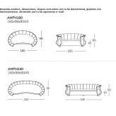 Curved sofa Shyroke