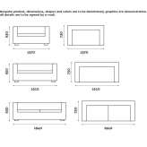 Sectional sofa made of eco-leather Spatarei