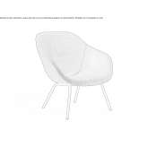 Armchair with armrests Oceano