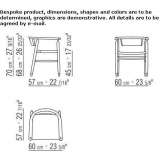 Armchair with armrests Sappada