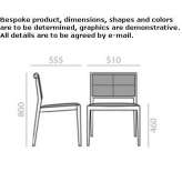 Stackable beech armchair Mioglia