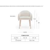 Armchair with armrests Walsden