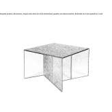 Square glass coffee table Dalvey