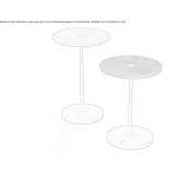 Round marble coffee table Groveton