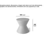 Polyurethane stool/coffee table Bourget