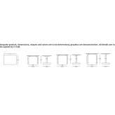 Adjustable kindergarten desk with HPL Seleus