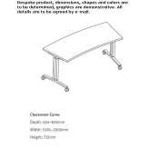 Modułowe biurko typu ławka Kovacica