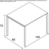 Modular bench-type desk Neoules