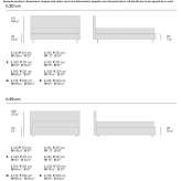 Upholstered double bed Cadreita