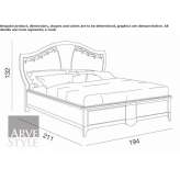 A double bed Cibaca