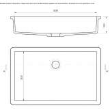 Solid Surface washbasin Kilsyth