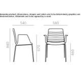 Chair with armrests Isieres