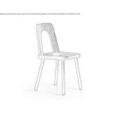 Oak chair Nistru