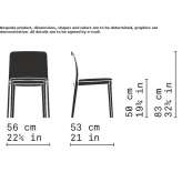 Ash chair with integrated cushion Towner