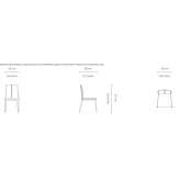 Leather upholstered chair Kurkino
