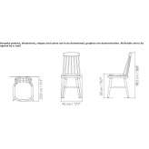 Wooden chair Albolote