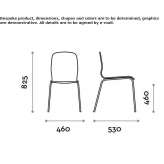 A chair made of eco-leather with fire-resistant padding Preajba