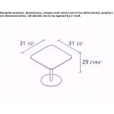 Square table Scole